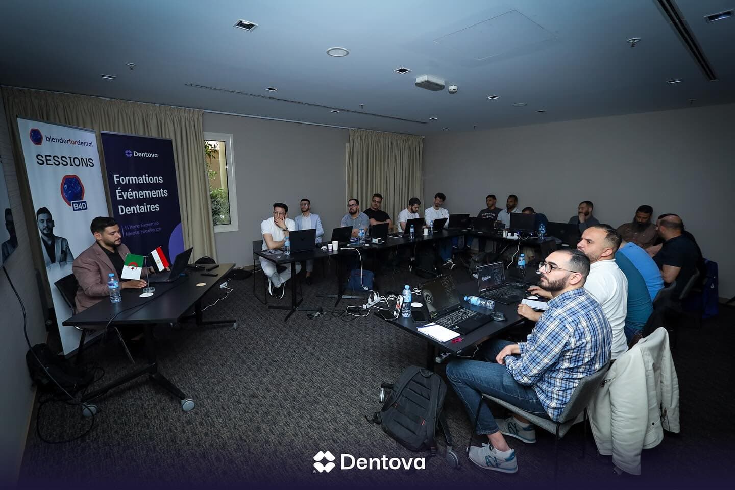 Fond de formation dentaire